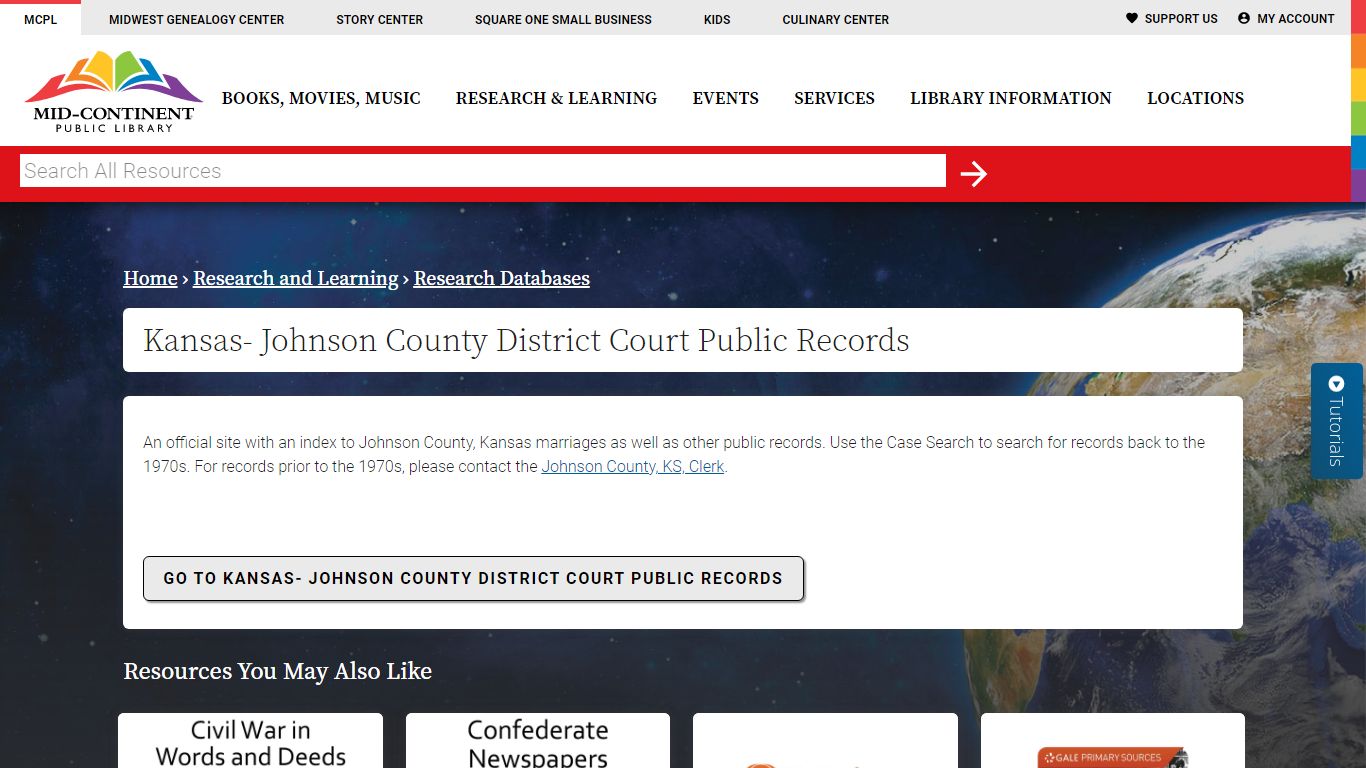 Kansas- Johnson County District Court Public Records